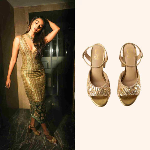 Rakul Preet Singh in Aurora Tower Heels